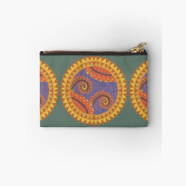 Item preview, Abstract geometric shapes repeating pattern - yellow designed and sold by Svasti Arts and Designs.