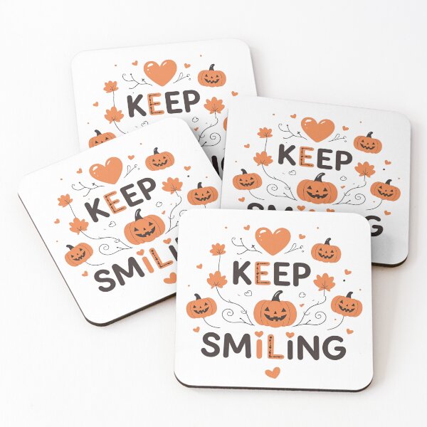 Item preview, Keep Smiling Halloween Cute Ghost designed and sold by Nathaphat514.
