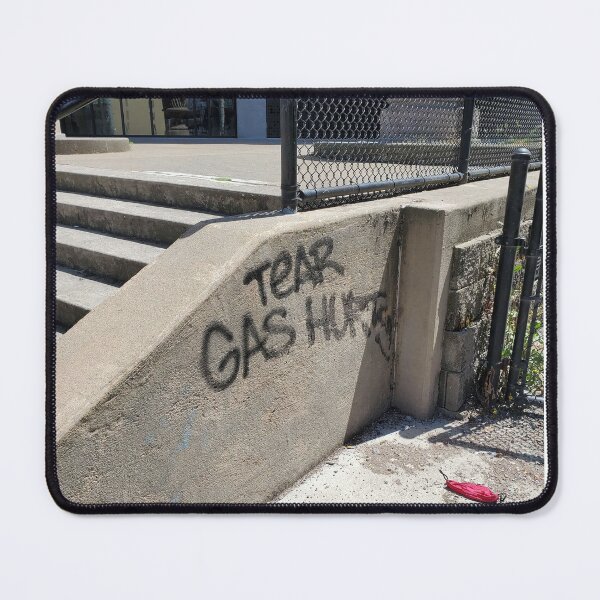 Item preview, Tear Gas Hurts Graffiti  designed and sold by Momo PnW.