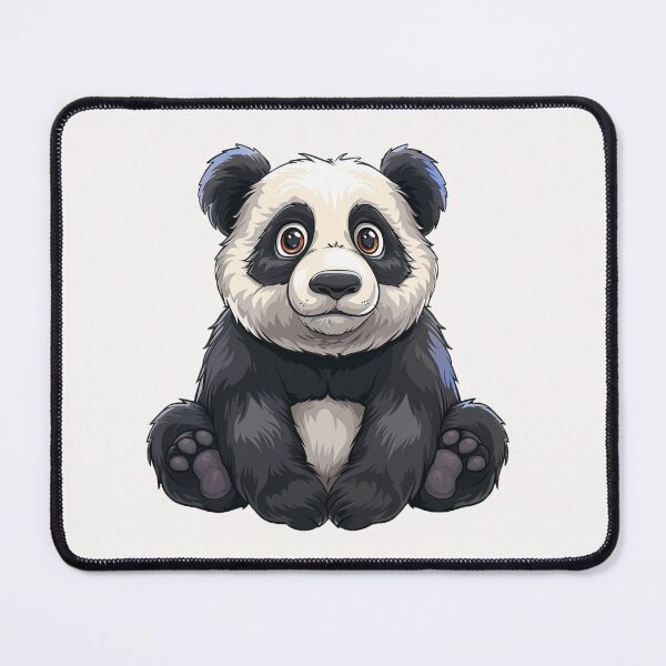 Item preview, Cute cartoon panda designed and sold by Stickermagician.