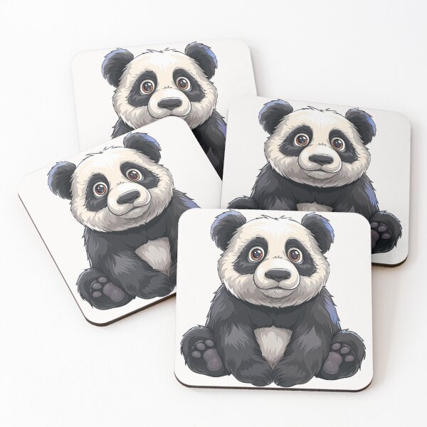 Item preview, Cute cartoon panda designed and sold by Stickermagician.