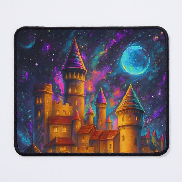 Item preview, Castle with a Waterfall (Nighttime Edition) designed and sold by Lucidesigns.