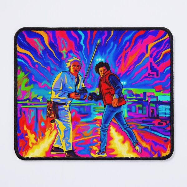 Item preview, Get Back - to the Future! - The Fire Trail Flash designed and sold by CleverCulture.