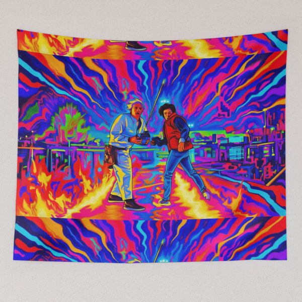 Item preview, Get Back - to the Future! - The Fire Trail Flash designed and sold by CleverCulture.