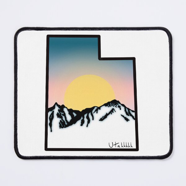Item preview, Utah Mountains Sunset designed and sold by Ruby Magick.