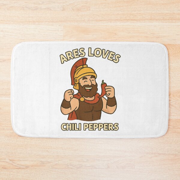 Item preview, Ares Loves Chili Peppers – Funny Greek Mythology Vegan Design designed and sold by Greek and Vegan.