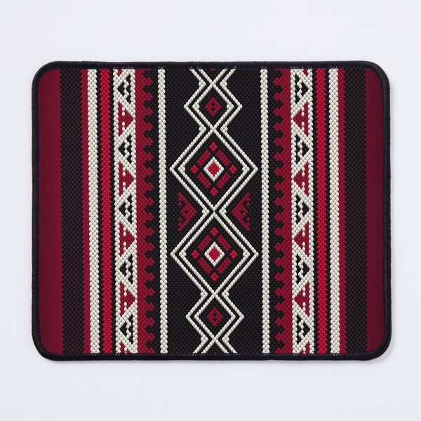 Item preview, Gorgeous Details Red Sadu Weaving Fabric by Craitza designed and sold by House of Sadu by Craitza.