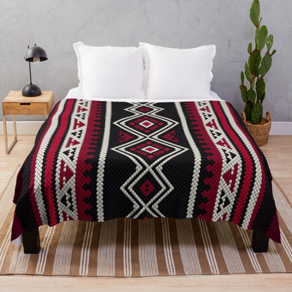 Item preview, Gorgeous Details Red Sadu Weaving Fabric by Craitza designed and sold by House of Sadu by Craitza.