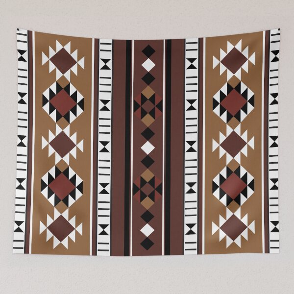 Item preview, Brown Sadu Motif by Craitza designed and sold by House of Sadu by Craitza.