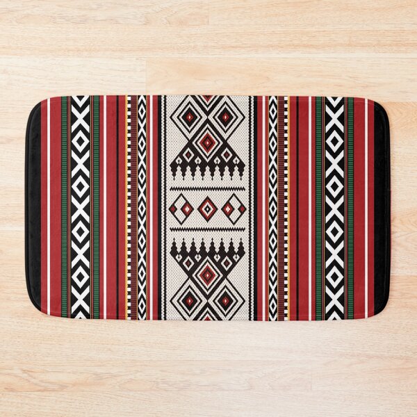 Item preview, Beautiful Sadu Texture Background Red Rug Vintage Pattern  designed and sold by House of Sadu by Craitza.