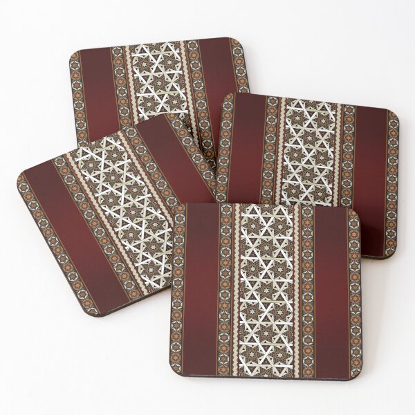 Item preview, Antiquity Artisan Handmade Marquetry Luxurious Wooden Mosaic Pattern by Craitza designed and sold by House of Sadu by Craitza.