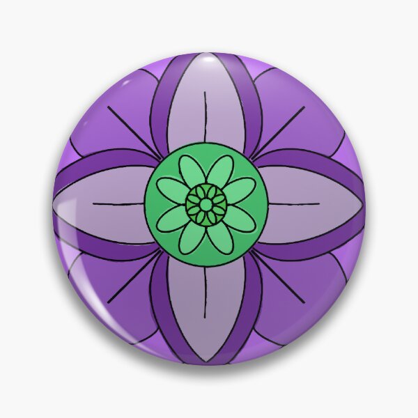 Item preview, Abstract geometric shapes repeating pattern - Purple designed and sold by Svasti Arts and Designs.