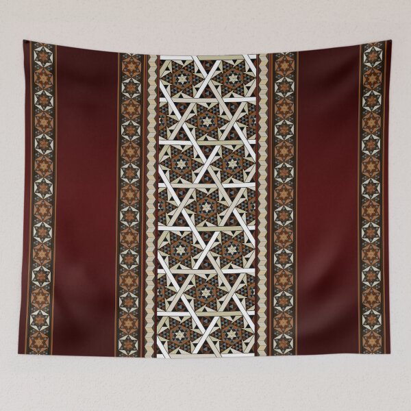 Item preview, Antiquity Artisan Handmade Marquetry Luxurious Wooden Mosaic Pattern by Craitza designed and sold by House of Sadu by Craitza.