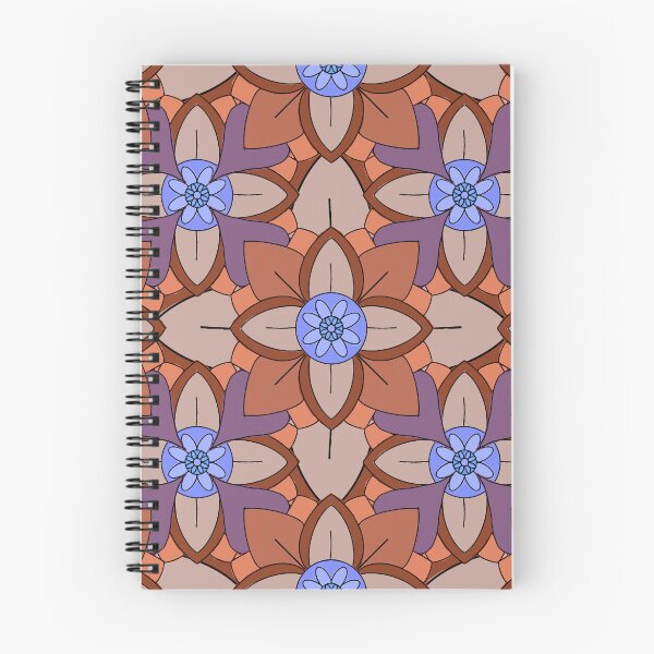 Item preview, Abstract geometric shapes repeating pattern - Orange designed and sold by Svasti Arts and Designs.