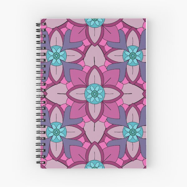Item preview, Abstract geometric shapes repeating pattern - Pink designed and sold by Svasti Arts and Designs.