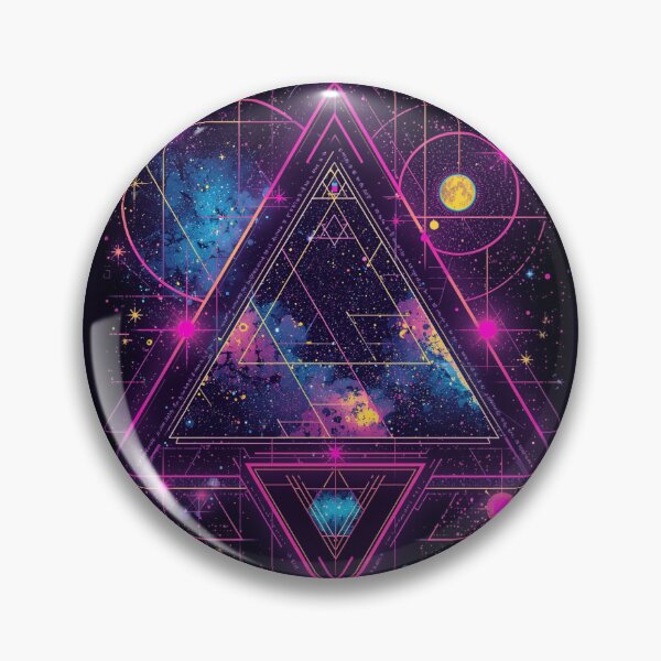 Item preview, Neon Galaxy Geometry Artwork designed and sold by Marcelware.