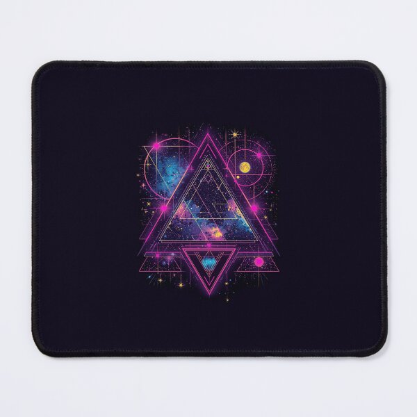 Item preview, Neon Galaxy Geometry Artwork designed and sold by Marcelware.