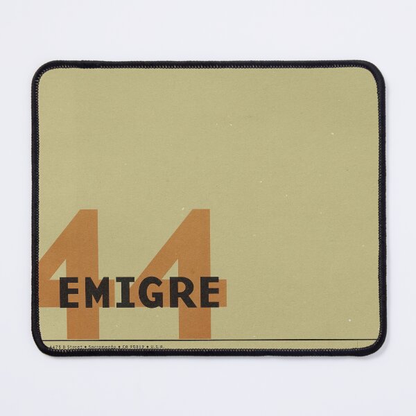 Item preview, Emigre Magazine #44 – Vintage Graphic Design Cover Print designed and sold by CenturyArt.