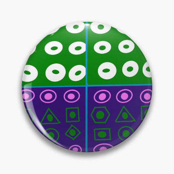 Item preview, Abstract geometric shapes repeating pattern - Green designed and sold by Svasti Arts and Designs.
