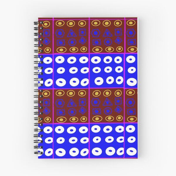 Item preview, Abstract geometric shapes repeating pattern - Royal Blue designed and sold by Svasti Arts and Designs.