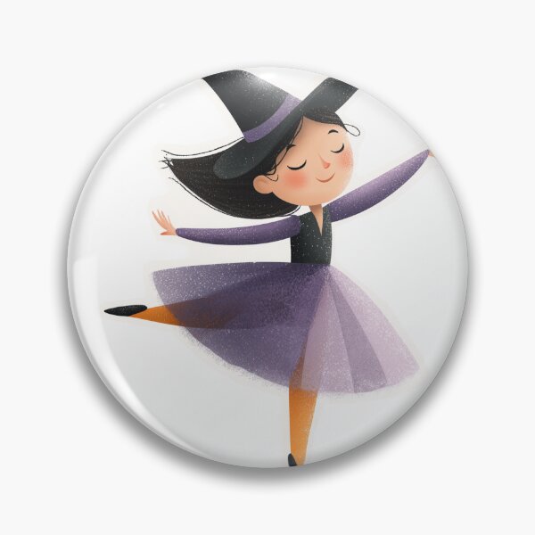 Item preview, Magical Witch Dancer Sticker designed and sold by Chris349.