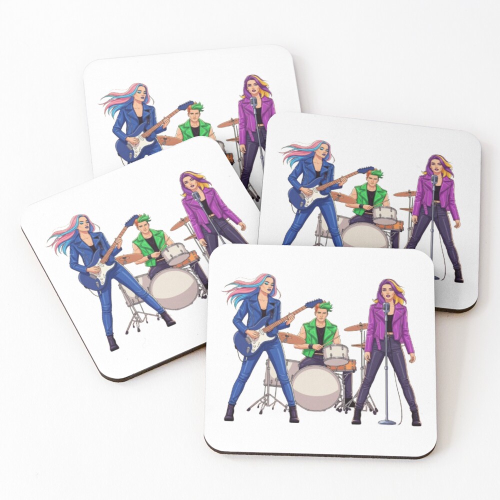 Item preview, Coasters (Set of 4) designed and sold by Runglavan.
