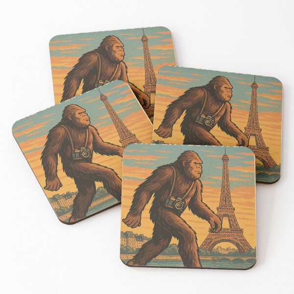 Item preview, Bigfoot at the Eiffel Tower designed and sold by Grand Illusions.