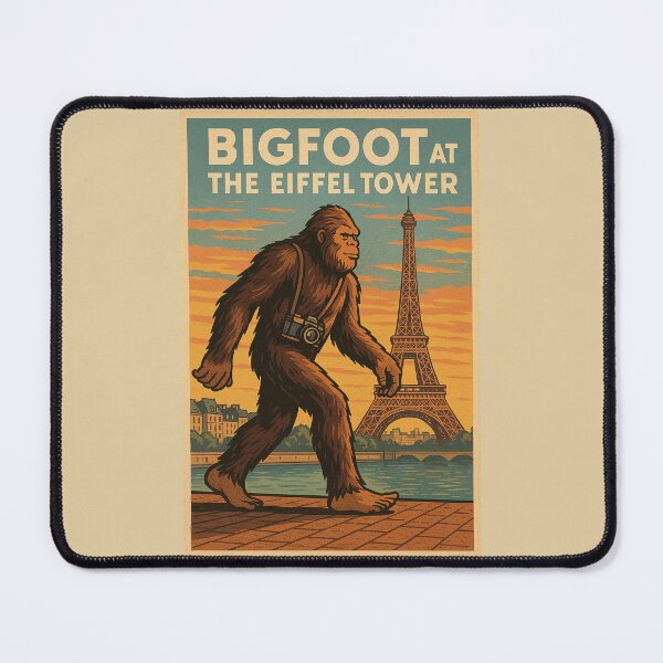 Item preview, Bigfoot at the Eiffel Tower designed and sold by Grand Illusions.