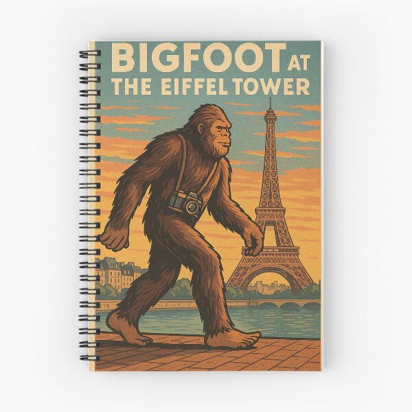 Item preview, Bigfoot at the Eiffel Tower designed and sold by Grand Illusions.