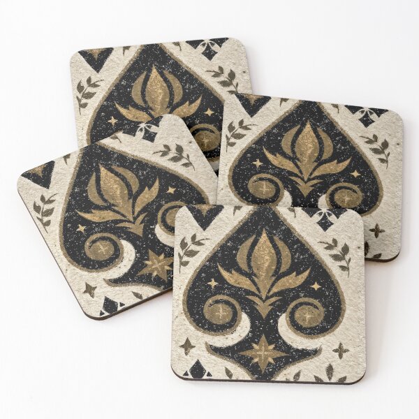 Item preview, Vintage Hand Drawn Ace of Spades designed and sold by Piotrek0001.