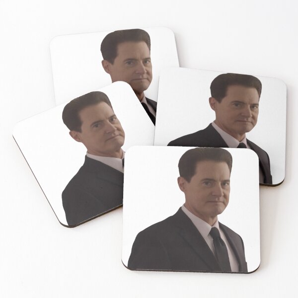 Item preview, Agent Cooper I Am The FBI  – Twin Peaks Sticker designed and sold by TheTwinPeaks.