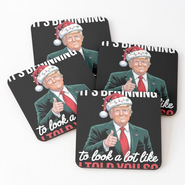 Item preview, It's Beginning To Look A Lot Like I Told You So Trump Xmas  designed and sold by Charidana.
