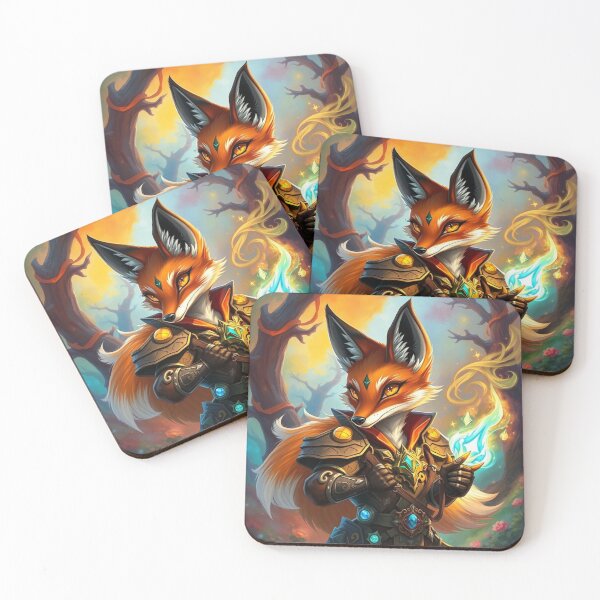 Item preview, Fox art designed and sold by Tanu Biswas.