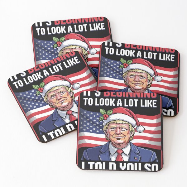 Item preview, It's Beginning To Look A Lot Like Told You So Trump Xmas  designed and sold by Charidana.