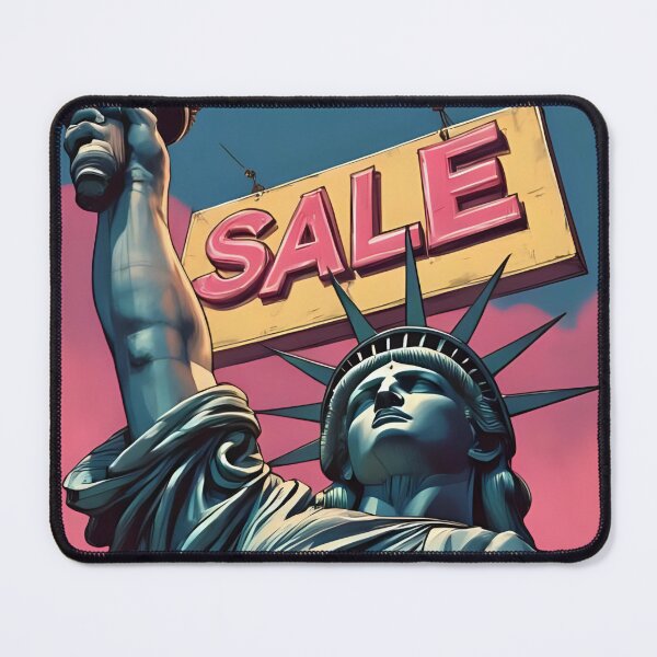 Item preview, Statue of Consumerism – Liberty on Sale designed and sold by GiggleSnaps.