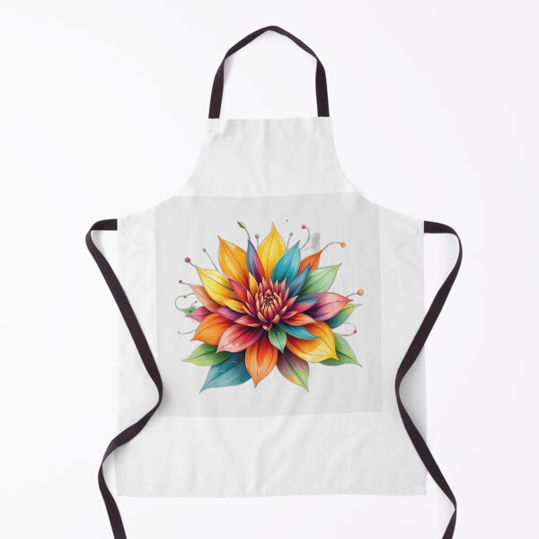 Item preview, Vibrant Flower with Swirling Leaves designed and sold by sharon1210.