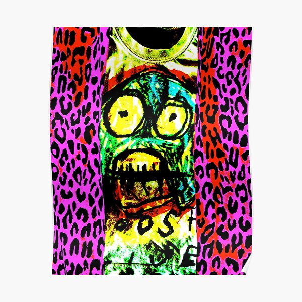 Leopard print baby Poster