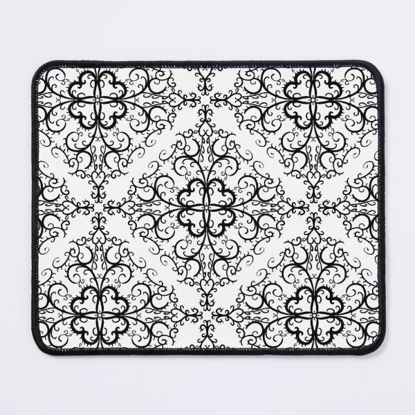 Item preview, Gothic Diamond Shaped Arabesque Black and White designed and sold by Carlo-Atzei.