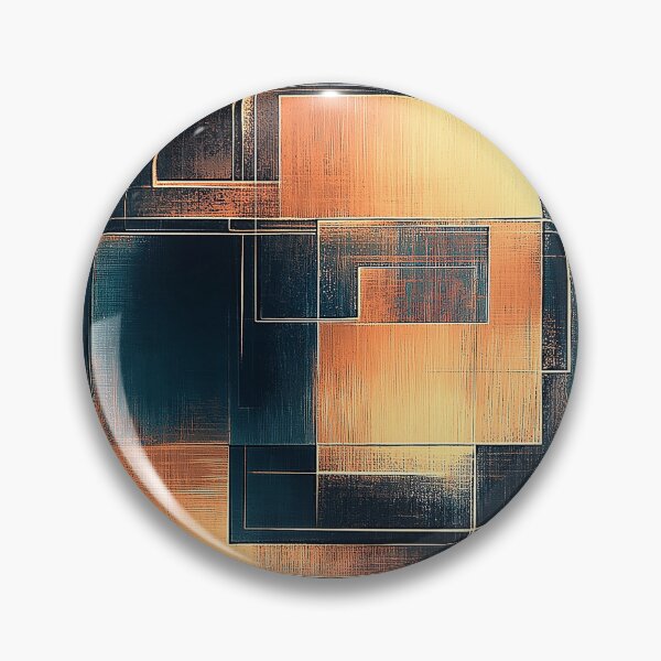 Item preview, Retro Futuristic Abstract Cubism, Rothko and Ready Player One inspired designed and sold by sansgone-art.