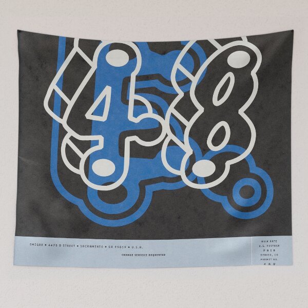 Item preview, Emigre Magazine #48 – Vintage Graphic Design Cover Print designed and sold by CenturyArt.