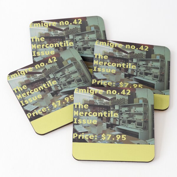 Item preview, Emigre Magazine #42 – Vintage Graphic Design Cover Print designed and sold by CenturyArt.