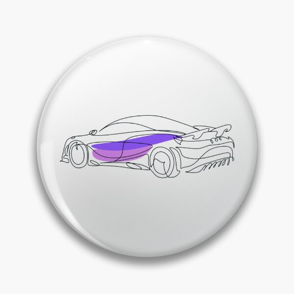 Item preview, Car Abstract One Line Art designed and sold by novaX31.