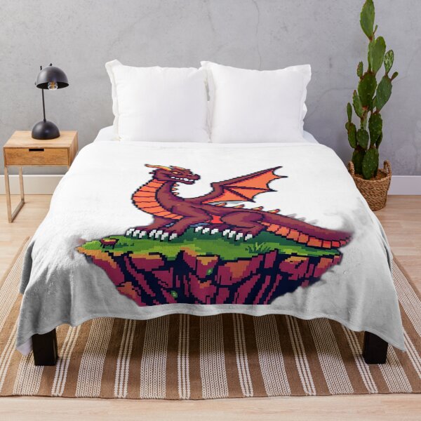 Item preview, Pixel Art Vintage Dragon designed and sold by sharon1210.