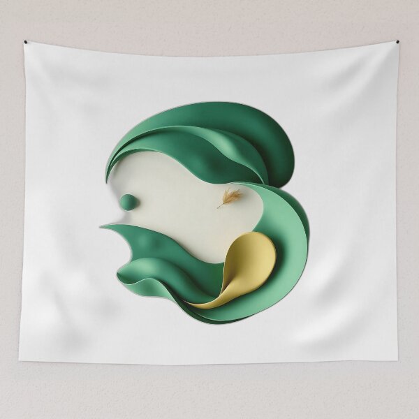 Item preview, Organic Flowing Shapes Installation designed and sold by sharon1210.
