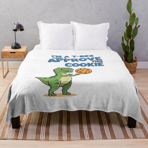 Item preview, T-rex, I'm a t-rex and I approve this cookie designed and sold by snapacrab.