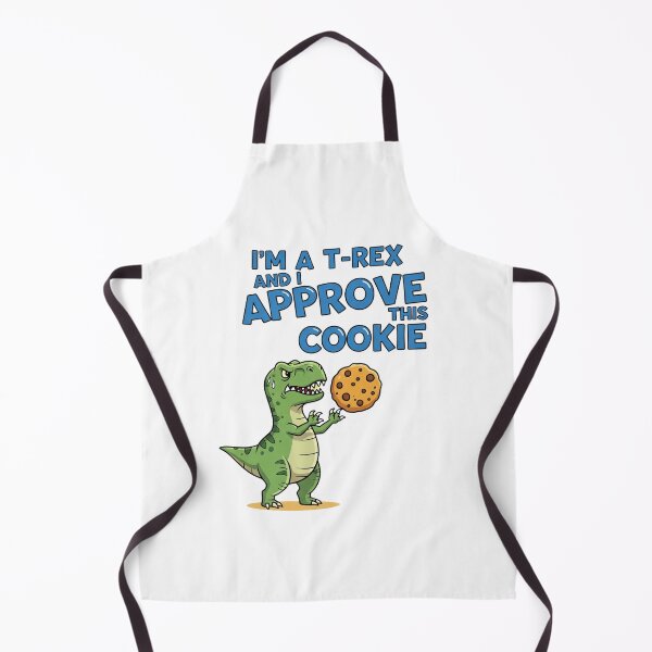 Item preview, T-rex, I'm a t-rex and I approve this cookie designed and sold by snapacrab.