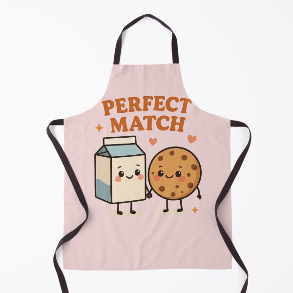 Item preview, Perfect Match – Milk & Cookie Cute Design designed and sold by hiraum.