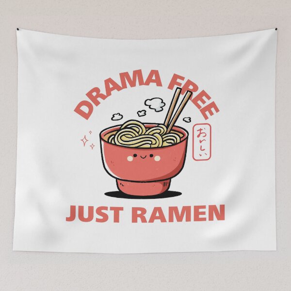 Item preview, Just Ramen Bowl Illustration designed and sold by yuki-hana.