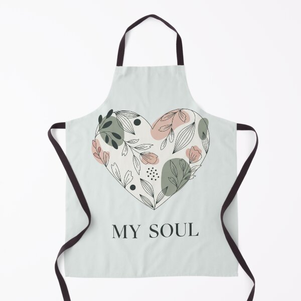 Item preview, My Soul - Minimalist Botanical Heart designed and sold by EsenciaZen.