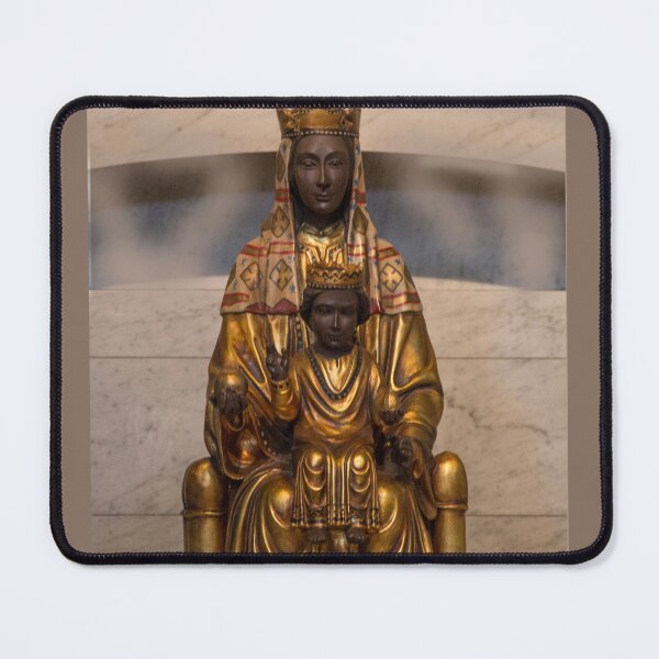 Item preview, Our Lady of Montserrat, Virgin Mary Statue, Blessed Mother, Catholic Art designed and sold by tanabe.